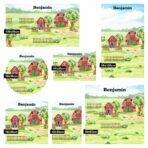 Magneetsticker - Thema - Boerderij - Afbeelding 4