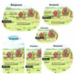 Magneetsticker - Thema - Boerderij - Afbeelding 3