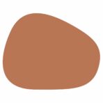 Magneetsticker - Effen kleuren - Bruin