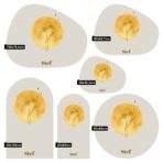 Magneetsticker - Geboortebloem - Geel - Afbeelding 4