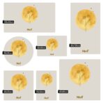 Magneetsticker - Geboortebloem - Geel - Afbeelding 5