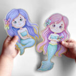 Thema magneten - Zeemeermin - 11 stuks - Afbeelding 3