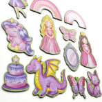 Thema magneten - Princes - 12 stuks - Afbeelding 4