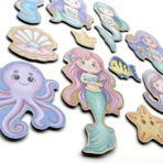 Thema magneten - Zeemeermin - 11 stuks - Afbeelding 4